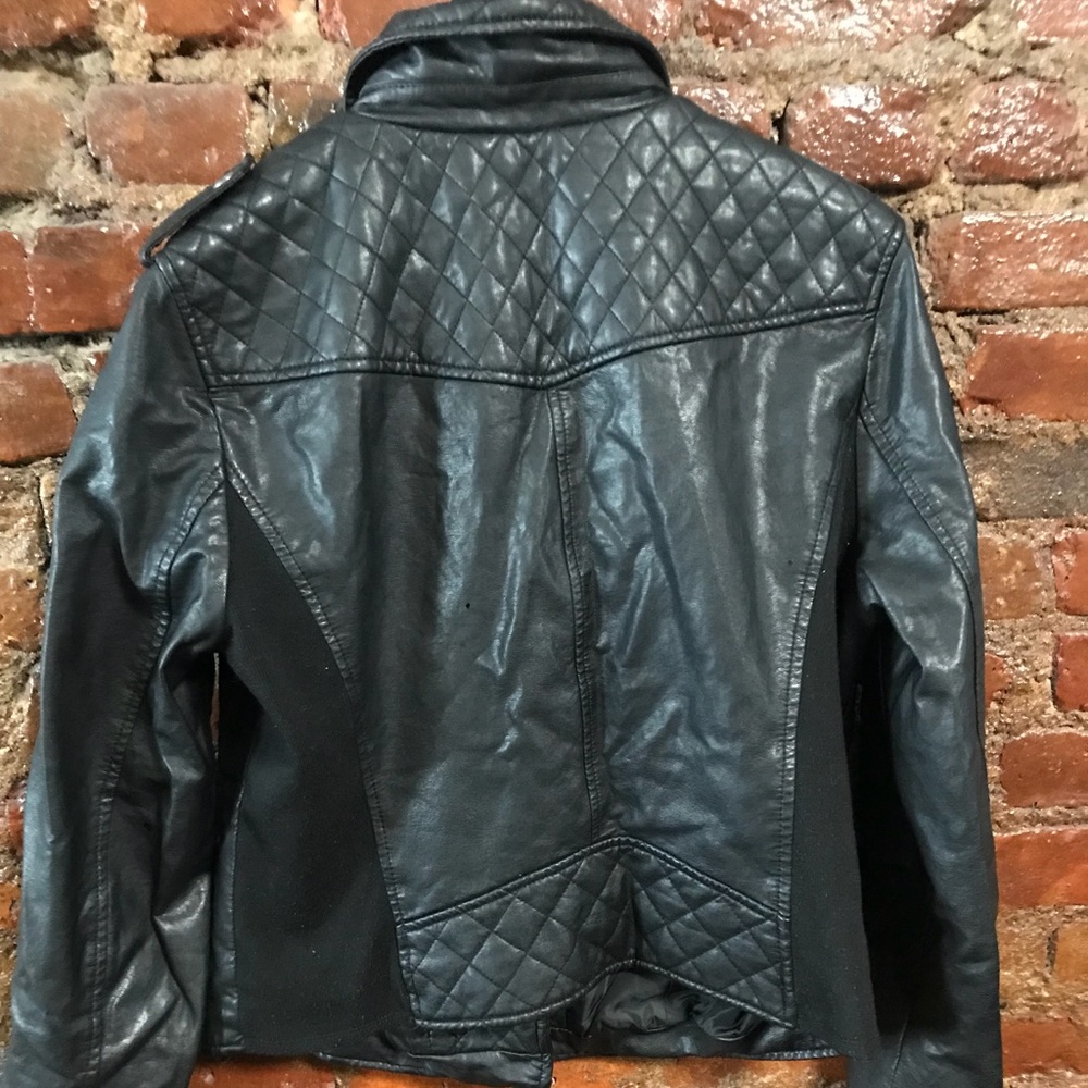 Levi’s faux leather jacket Women’s xl